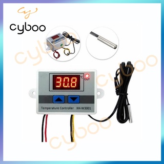 220V/1500W Digital LED Temperature Controller 10A Thermostat Control Switch Probe New