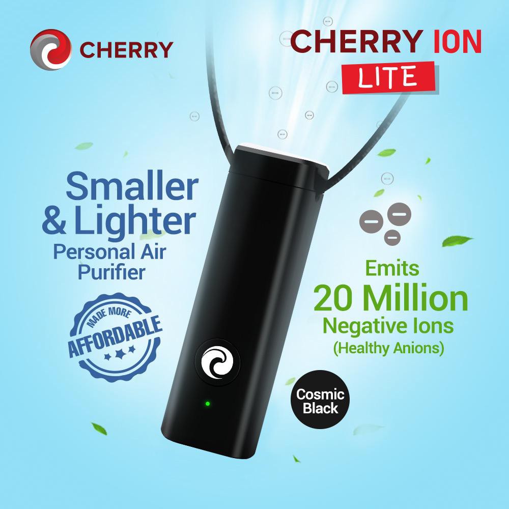 Cherry Ion Lite Personal Air Purifier Portable Air Freshener Ionizer