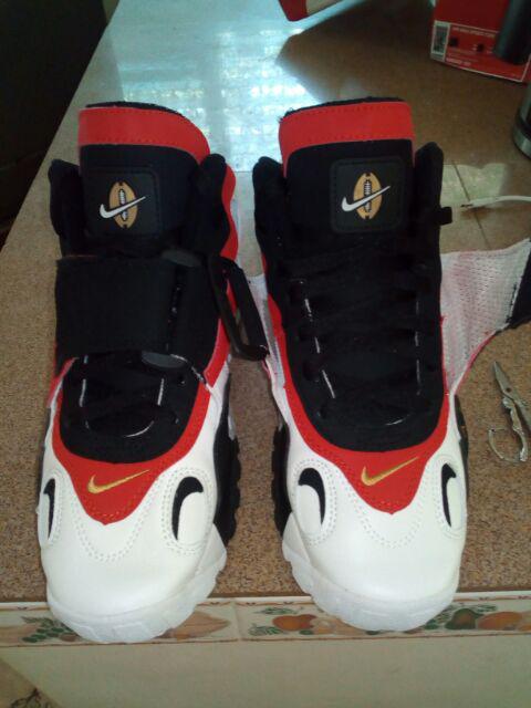 nike speed turf red and black
