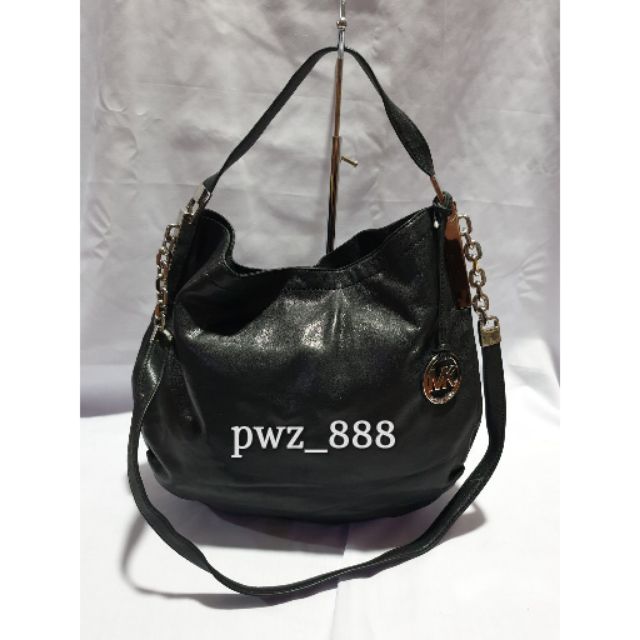 michael kors hobo leather bag