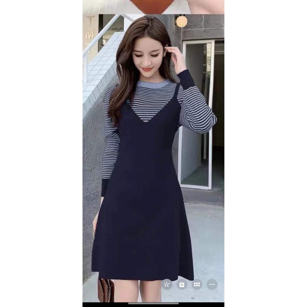 long sleeve with dress over