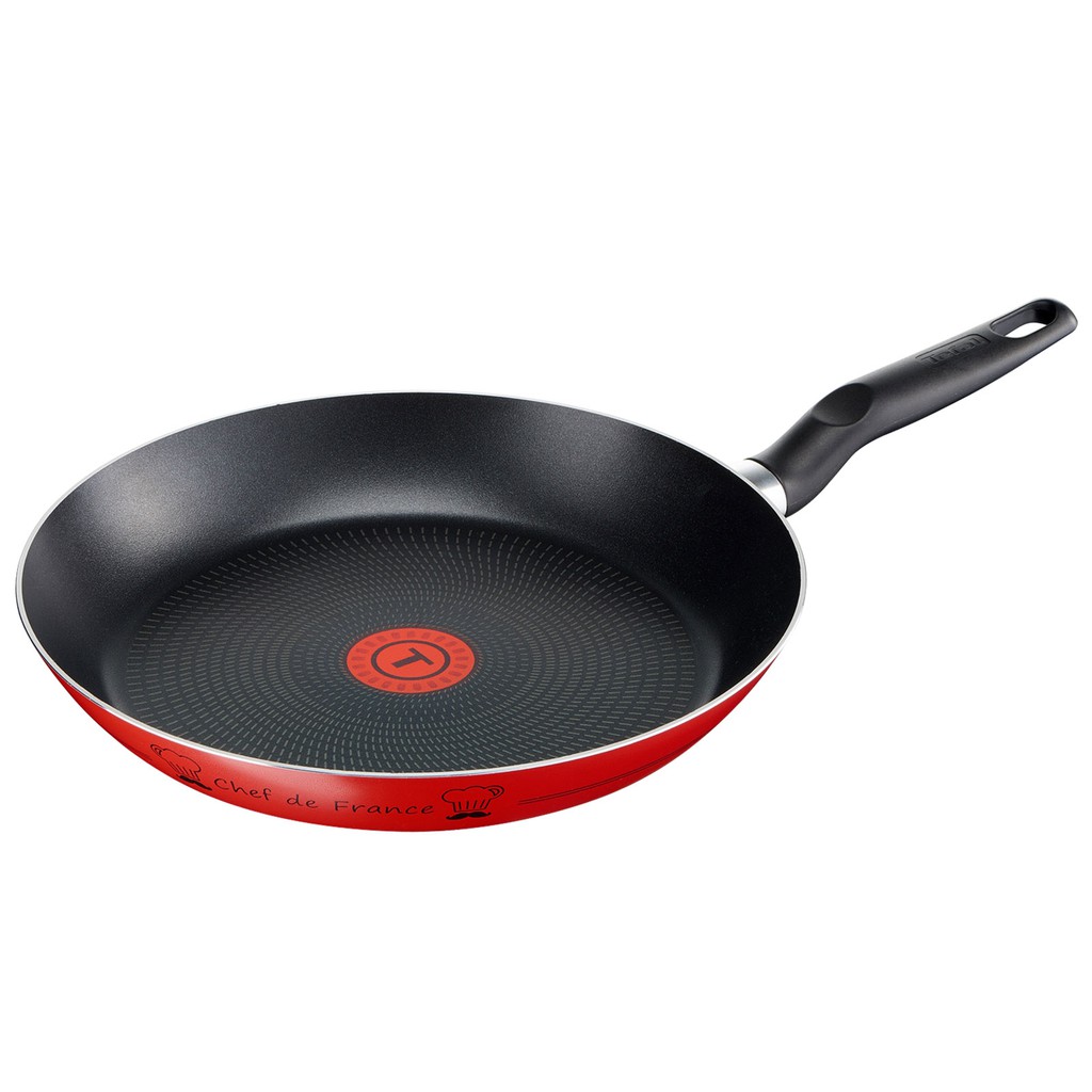 Tefal Essential Chef de France Nonstick Frying Pan (20cm, 24cm, 26cm, 28cm, 30cm) Dishwasher