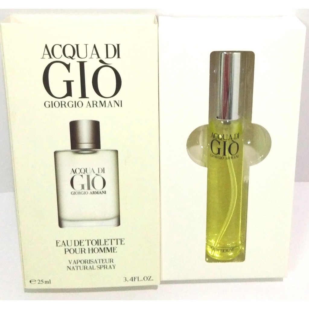 Giorgio Armani Acqua di Gio Eau de Toilette Travel Size 25ml | Shopee  Philippines