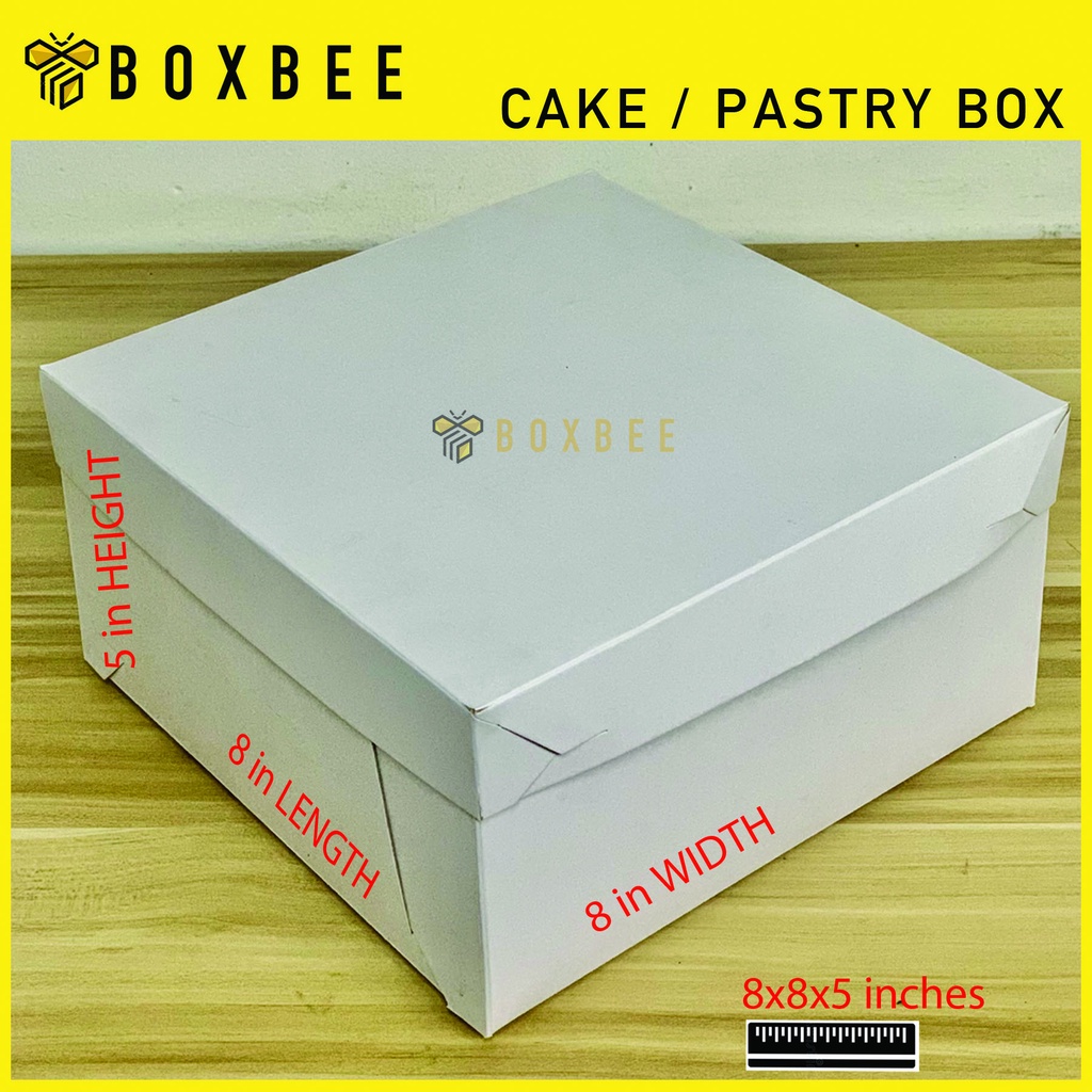 boxbee-cake-pastry-box-8x8x5-inch-5-sets-min-order-shopee-philippines