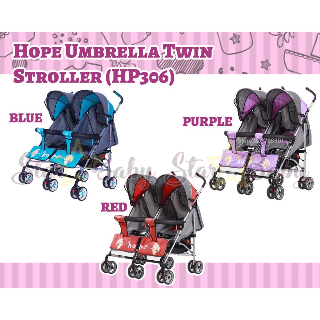 baby born twin stroller