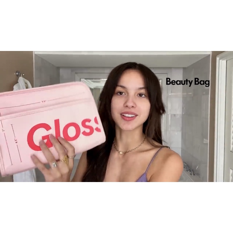 Glossier Beauty Bag Make up Bag | Shopee Philippines
