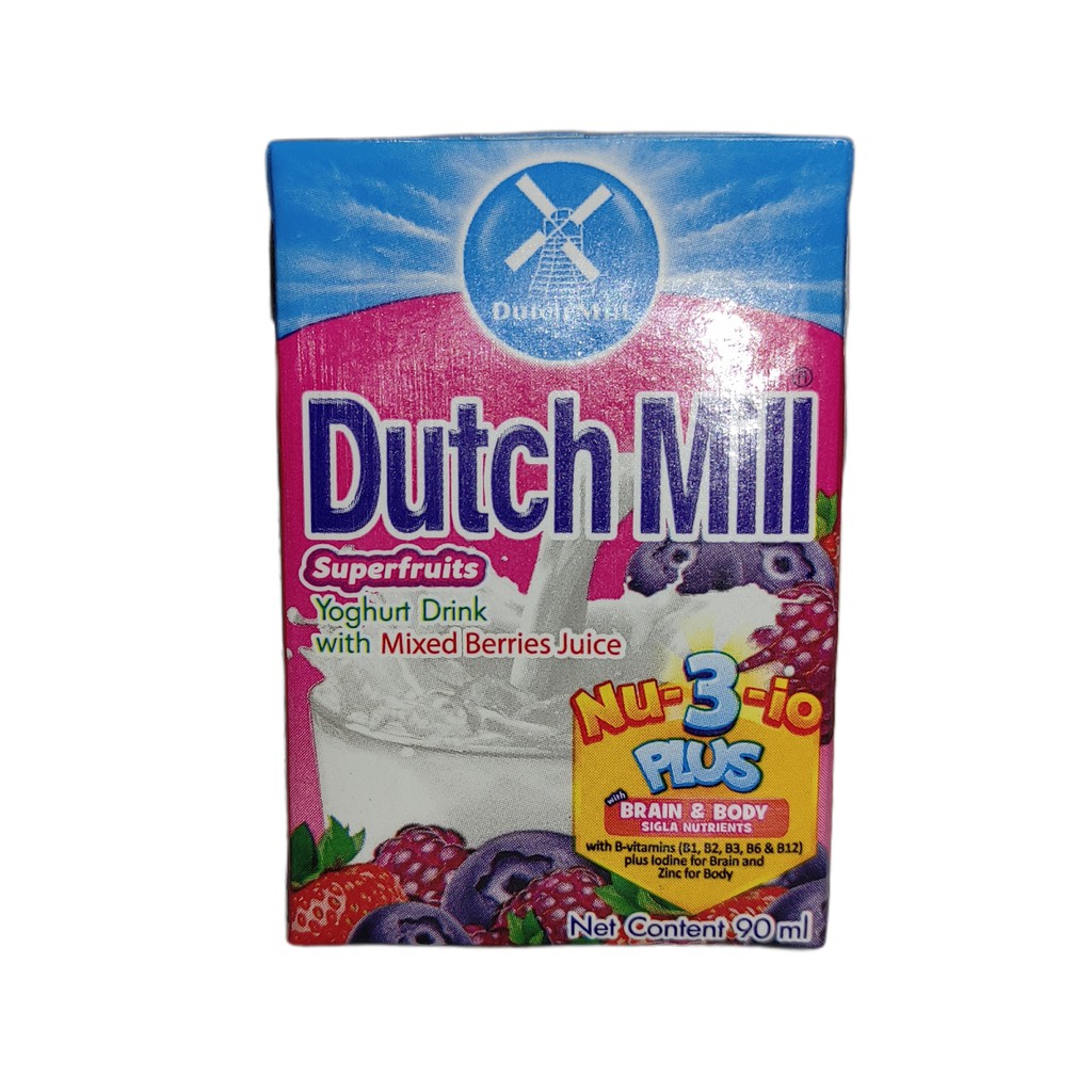 Dutch Mill Yoghurt Drink Super Fruits 90mL | Shopee Philippines