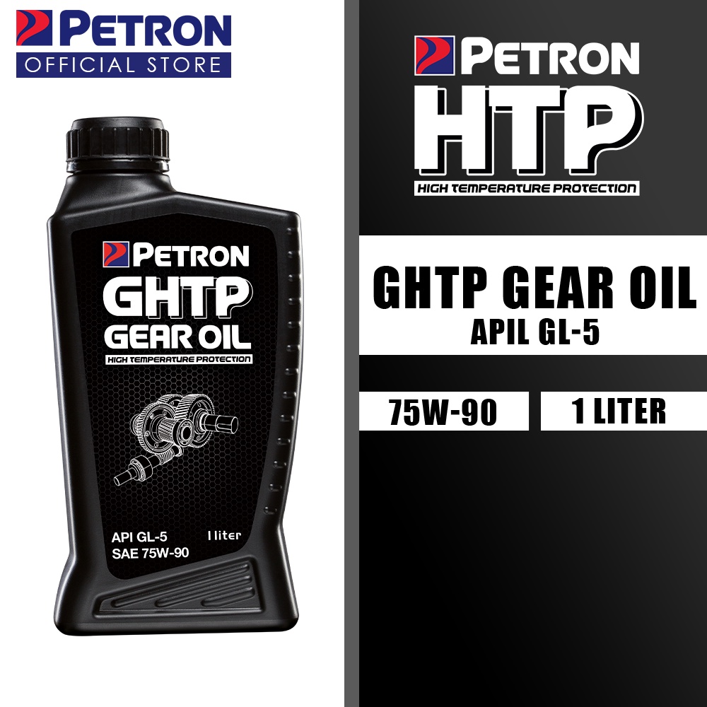 Petron GHTP Fully Synthetic Gear Oil API GL-5 SAE 75W90 (1 Liter ...
