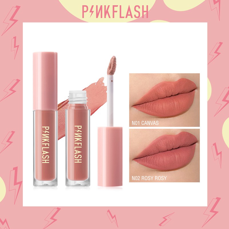 PINKFLASH OhMyKiss Liquid Lipstick Soft Matte VE Moisturising Long ...