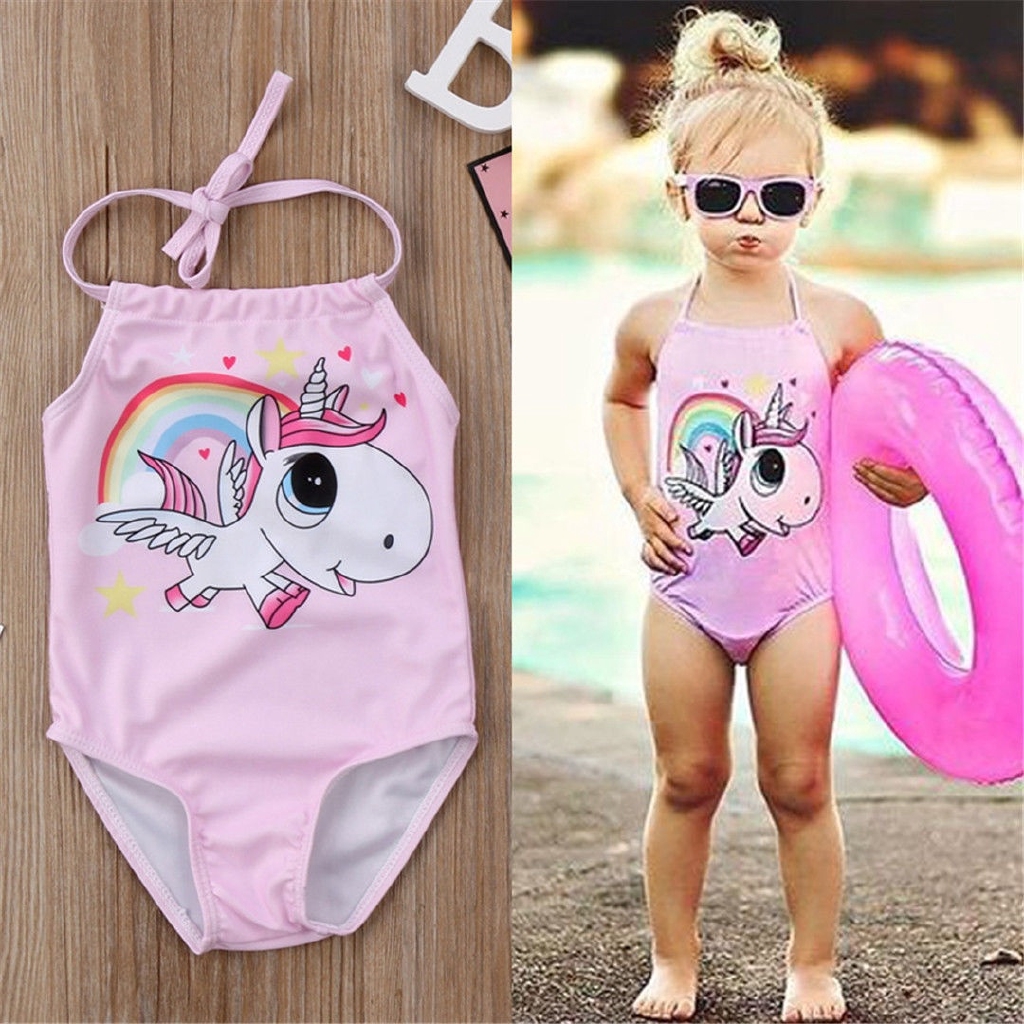 baby unicorn bathing suit