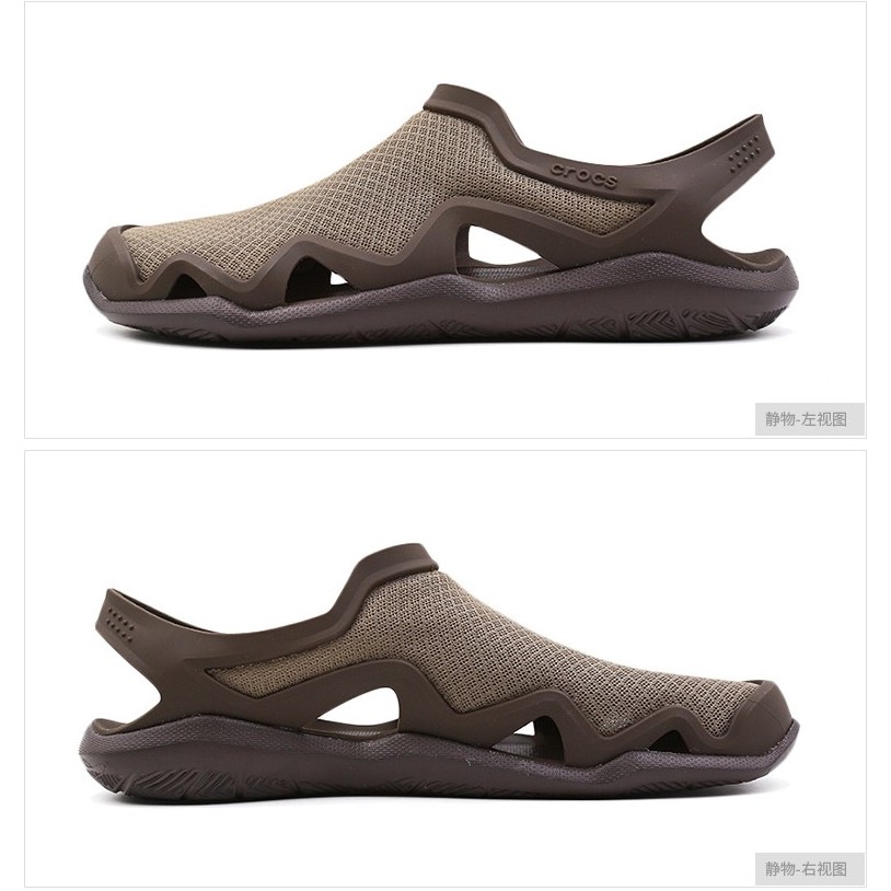 crocs cloth shoes