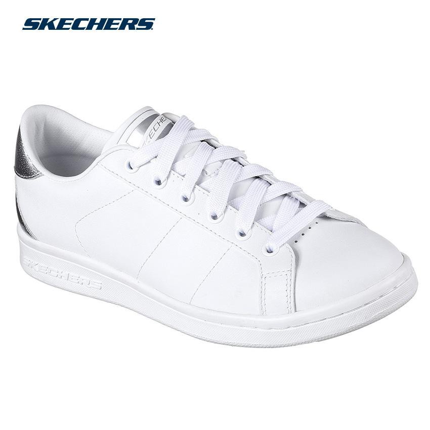 skechers white leather womens shoes