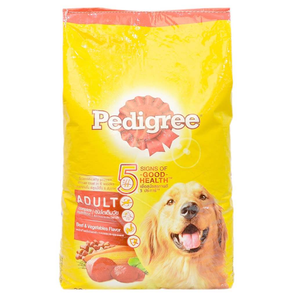 Pedigree Adult Dry Dog Food Chicken, Egg Rice, High Protein Variant, 20 ...