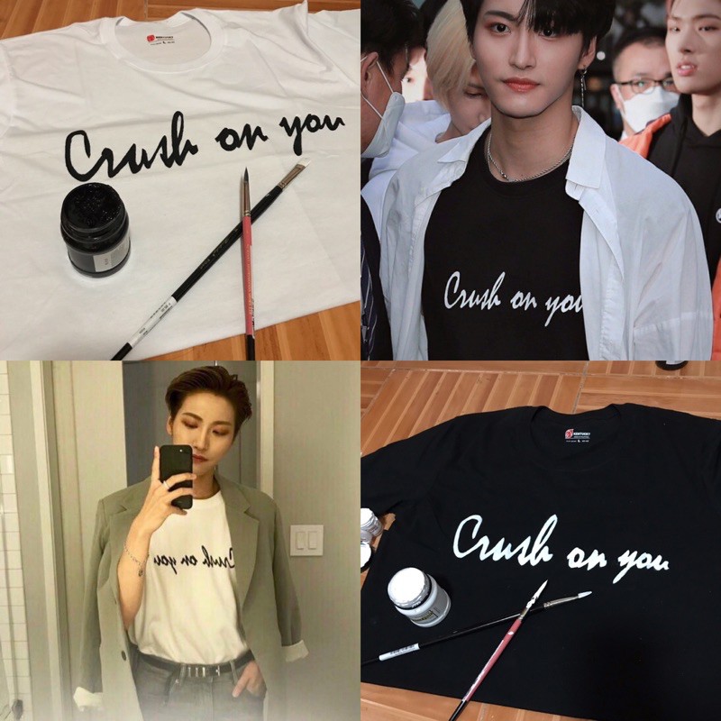 Unisex Shirt Ateez Seonghwa Crush On You Shirt Replica And Diy Paint Shopee Philippines