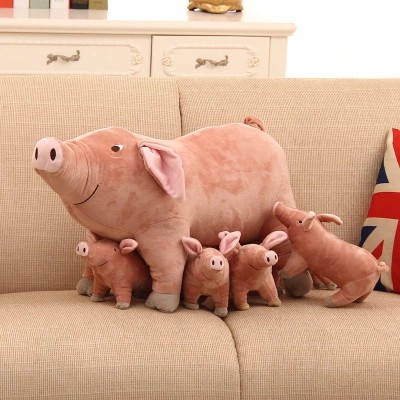 Simulation Ugly Cute Female Pig Pillow Piggy Doll Super Soft Plush Toy  Cartoon Cub Baby Sleeping Comforting Girl Bir | Shopee Philippines
