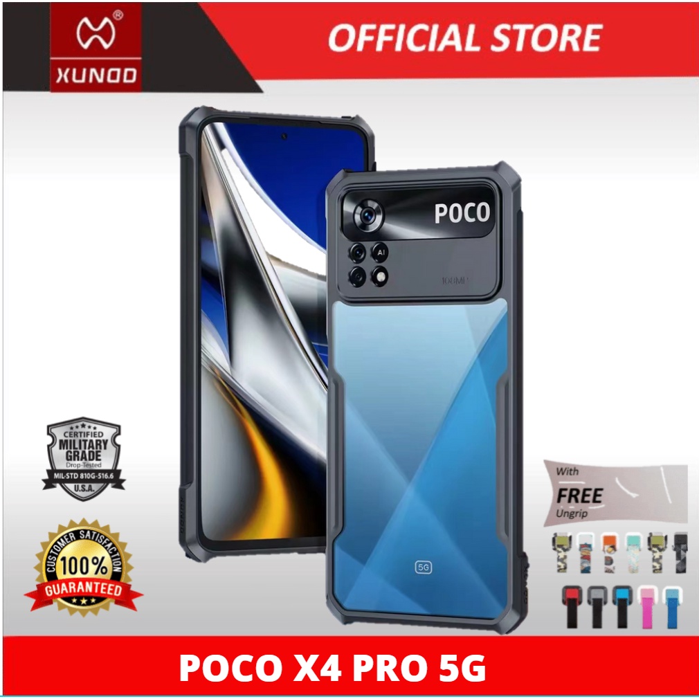 POCO X4 PRO 5G / X4 GT Case ORIGINAL XUNDD Beatle Series Slim Airbag ...