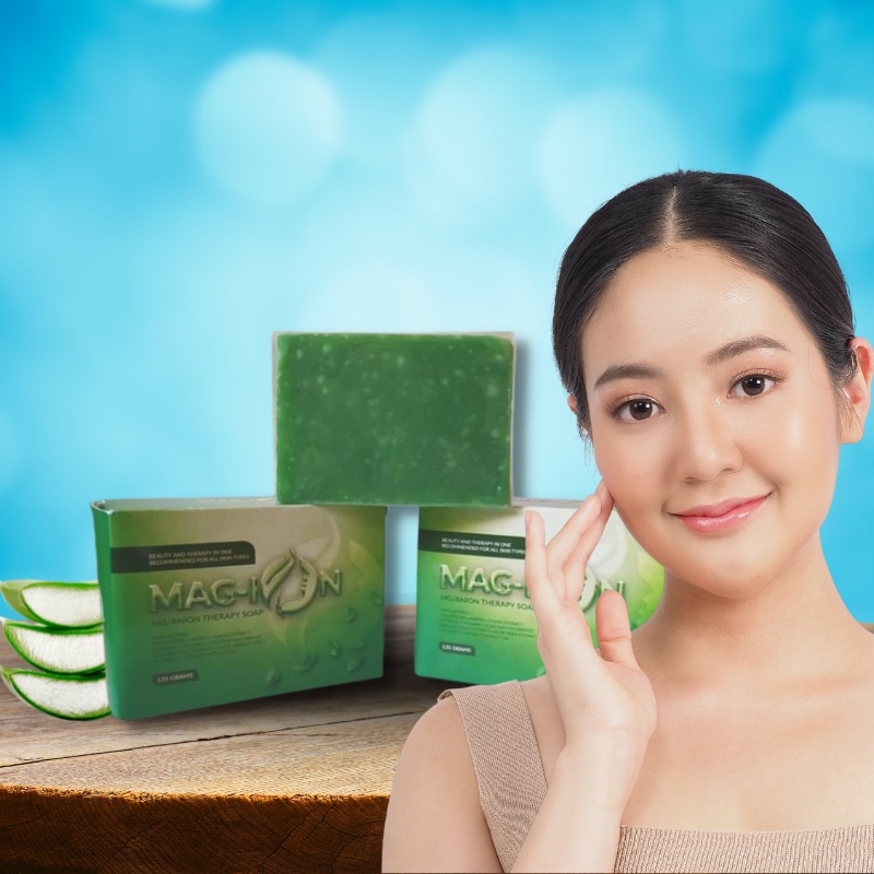 Mag-Ion Therapy Soap Treating Rosacea Acne & Minor Skin Irritations ...