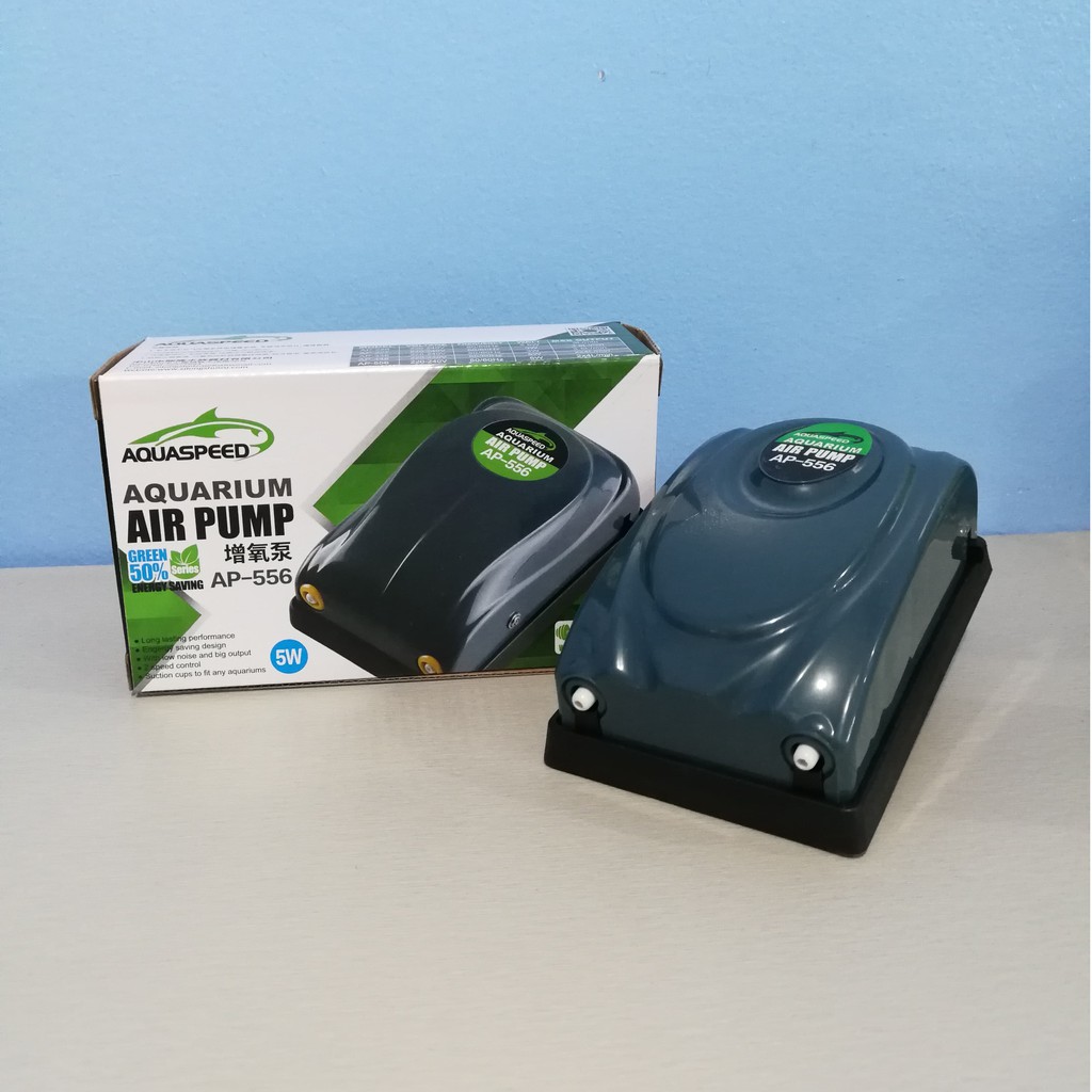 Aquaspeed AP-556 Aquarium Dual Air Pump 