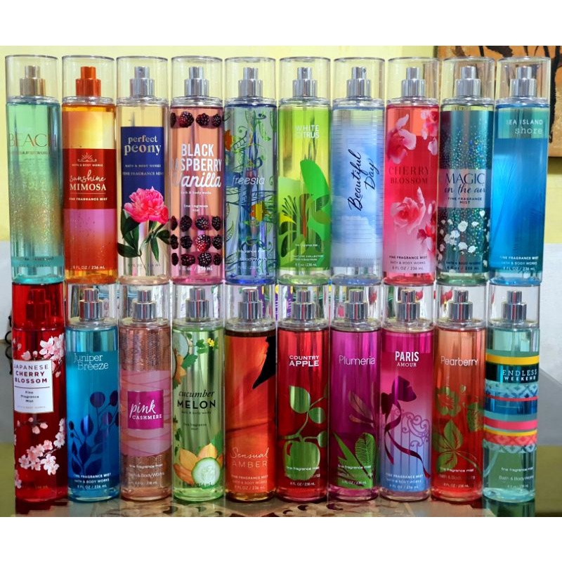 Original from US Bath and Body Works Fine Fragrance Mist 02, Wrapped in ...
