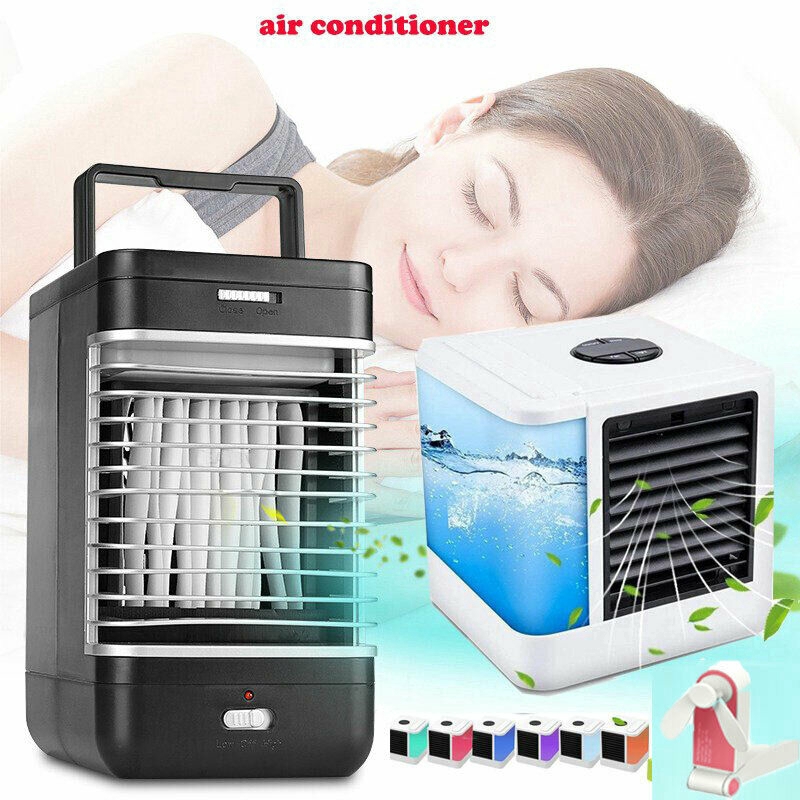 Mini Air Conditioner Ice Water Home Cooler System Portable Low Noise