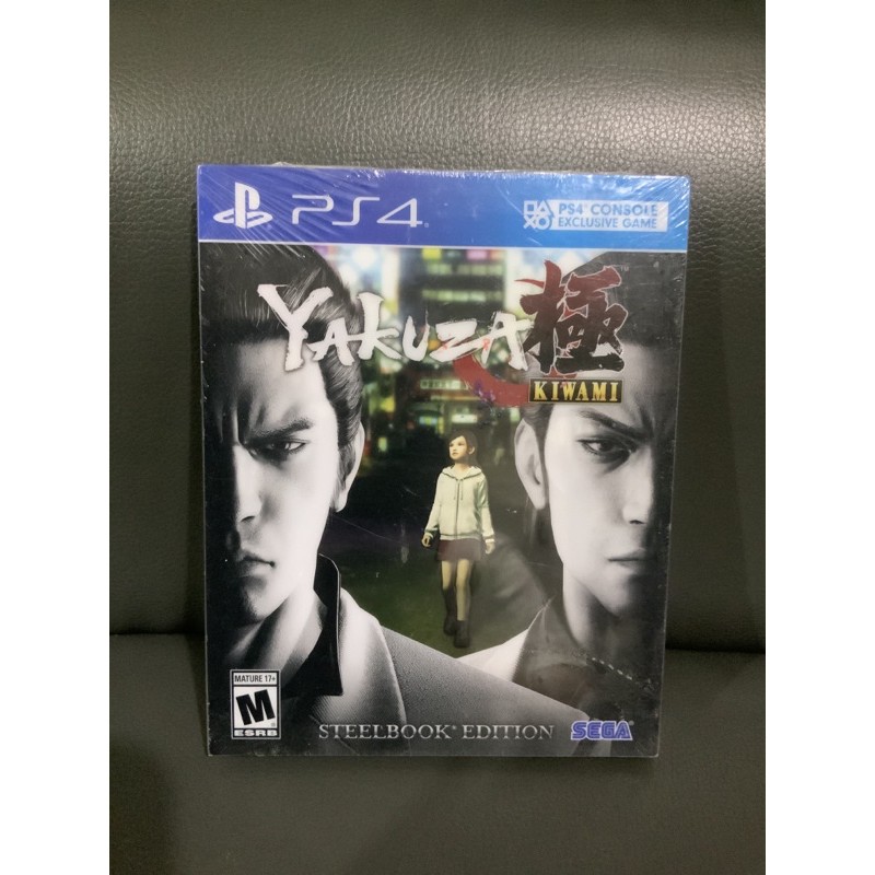 yakuza kiwami ps4 steelbook