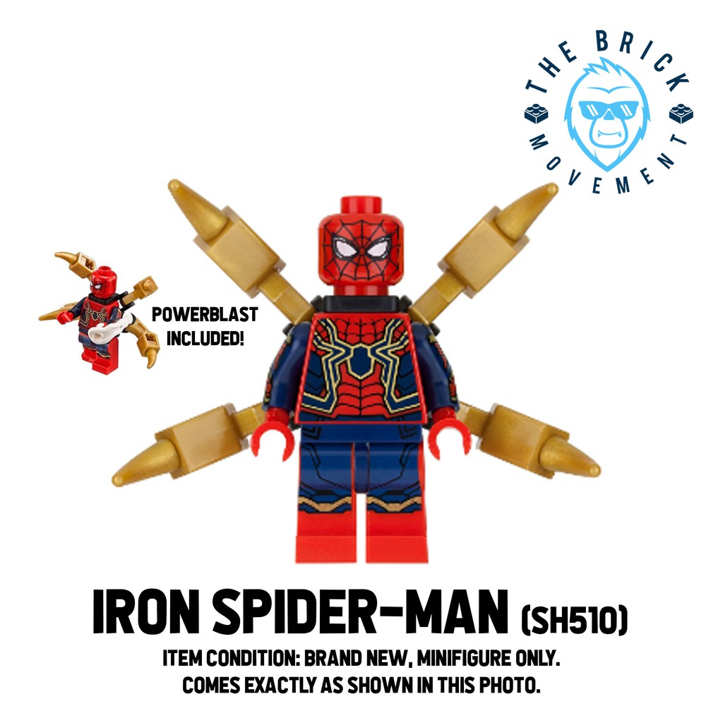 lego marvel iron spider