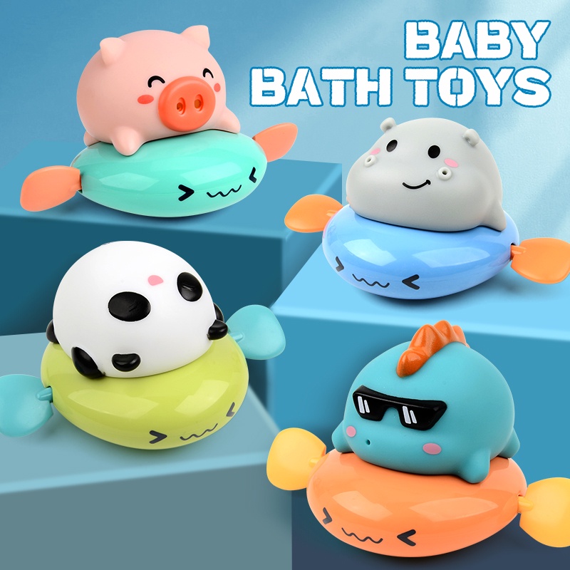 Spray Water Floating Swimming Toys for Kids, Bath Toys for Baby