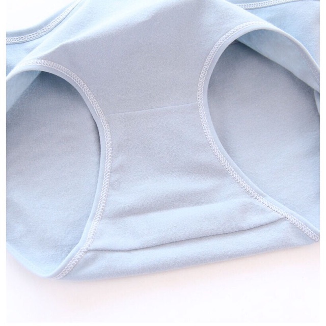 COD️6Pieces Women's Panties Ladies Underwear Candy Color Cotton Low Waist Panty Lingerie L-XL-XXL