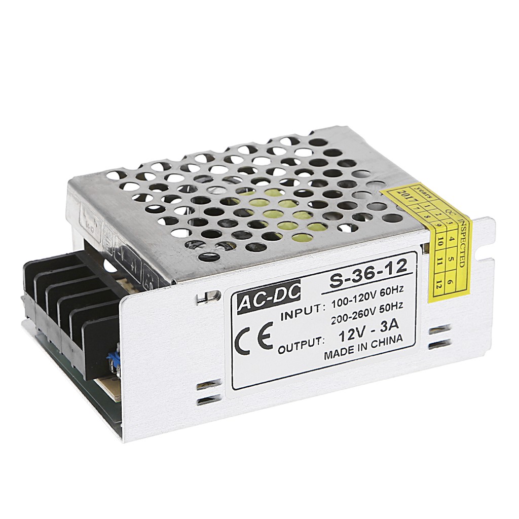 DC 12V 3A 36W Switch Power Supply Driver Adapter | Shopee Philippines