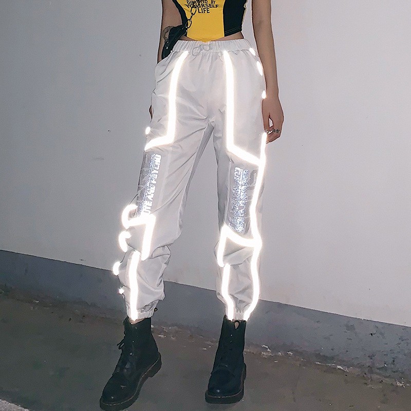 reflective womens joggers