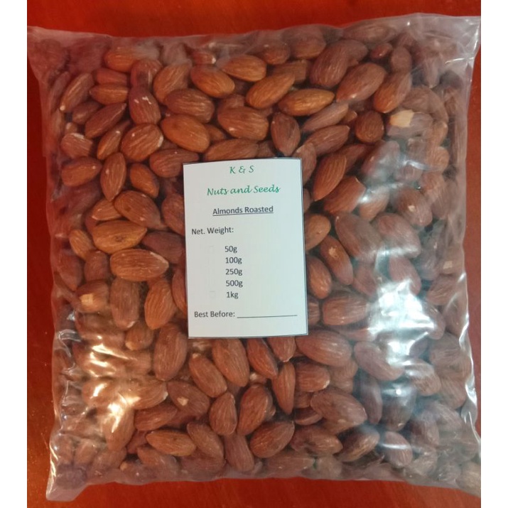 Roasted Almonds 500g, 1000g Shopee Philippines