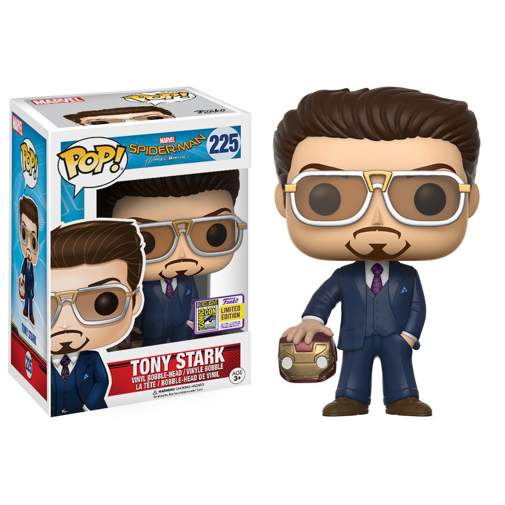 funko pop iron man spider man homecoming