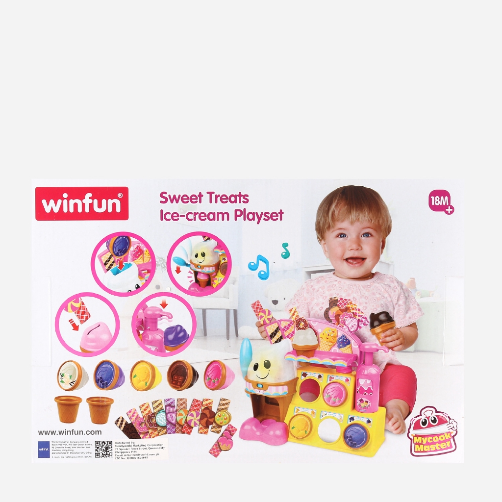 winfun sweet treat ice cream playset