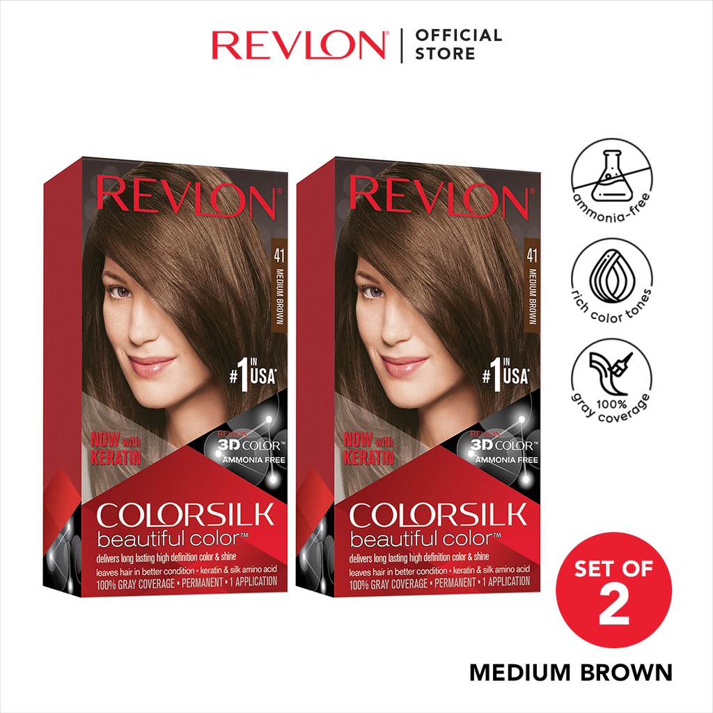 Revlon Colorsilk Beautiful Color Permanent Hair Color Duo #2