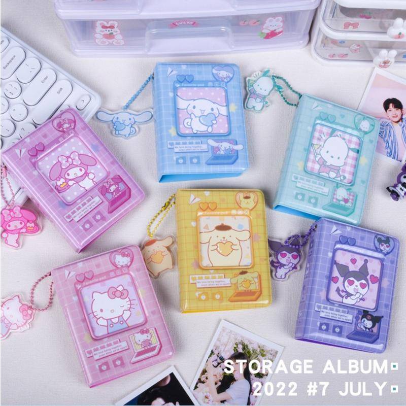 40 Grids Sanrio mymelody Kuromi Cinnamoroll Pochacco Cards Photo Album ...