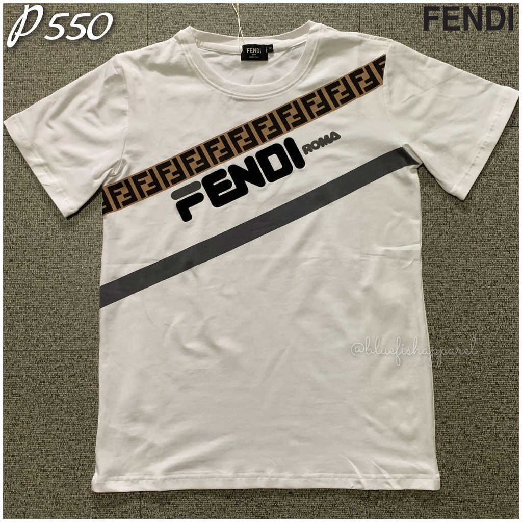 fendi fila roma t shirt