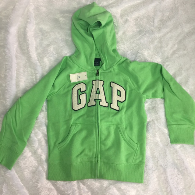 lime green gap hoodie