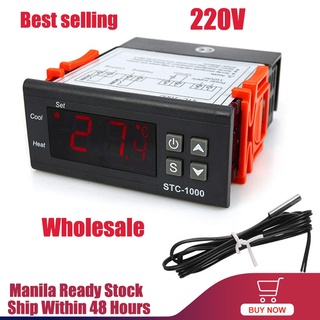 [Local delivery][COD][Wholesale]220V Digital STC-1000 Temperature Controller Thermostat Sensor