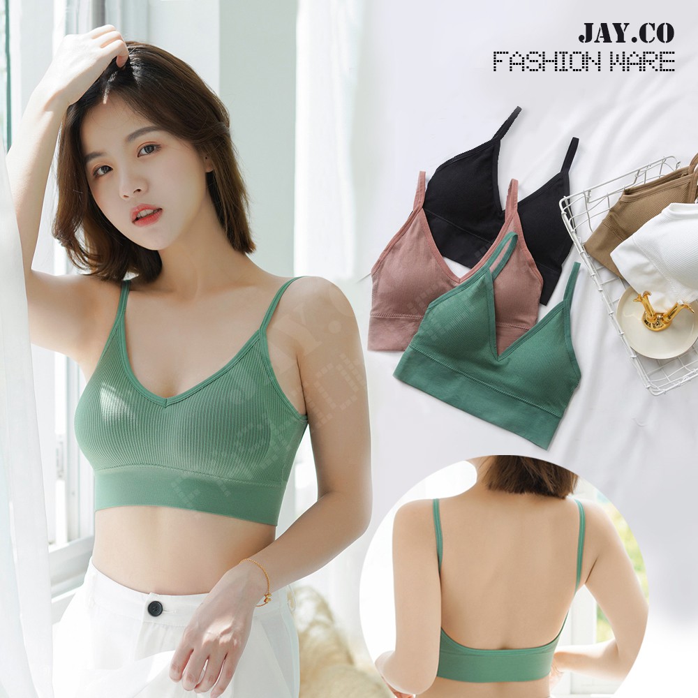 Jay Co Yoga Free Size Underwear Adjustable Wrapped Brallete Bra Uwny003 Shopee Philippines