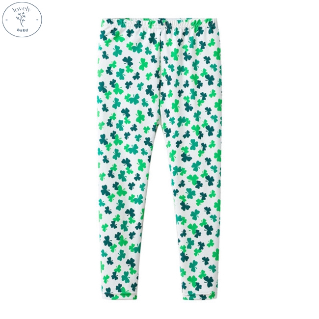 baby girl green leggings