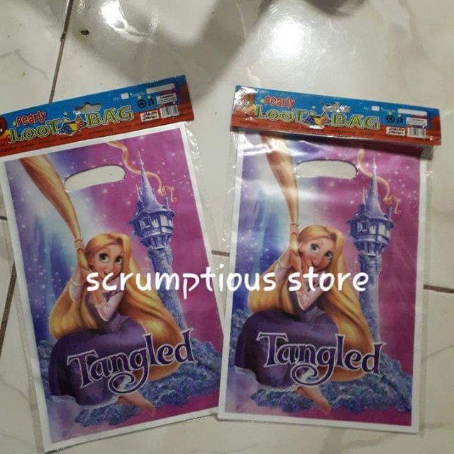Rapunzel Tangled Lootbag 10pcs Shopee Philippines