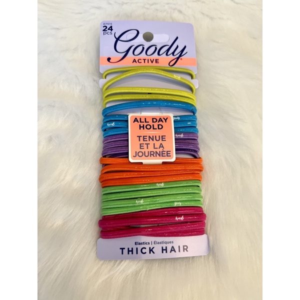 Goody Active NoMetal Hair Ties for Thick Hair 24 pcs Shopee Philippines