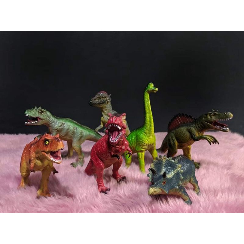 Squishy Rubber Dinosaurs | Shopee Philippines