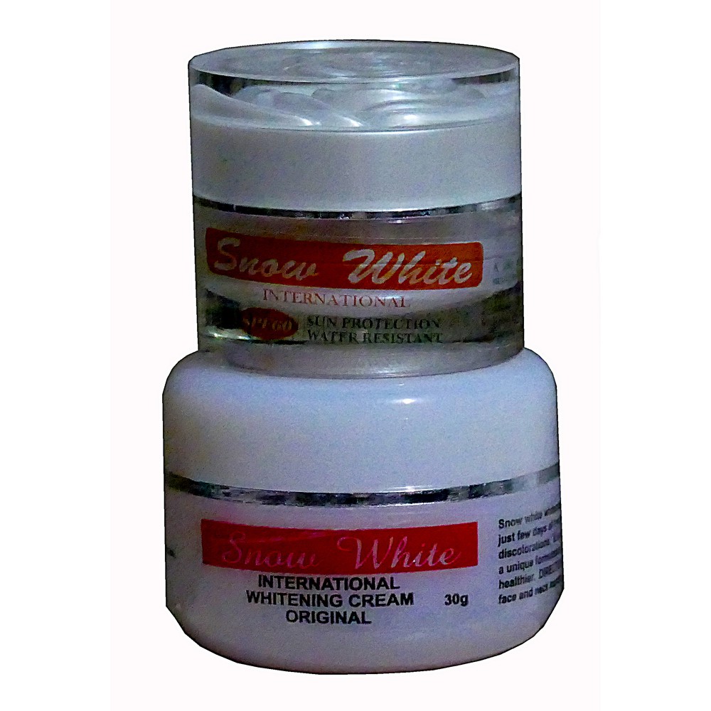 Snow White International Whitening Cream 30g with Sunblock Shopee