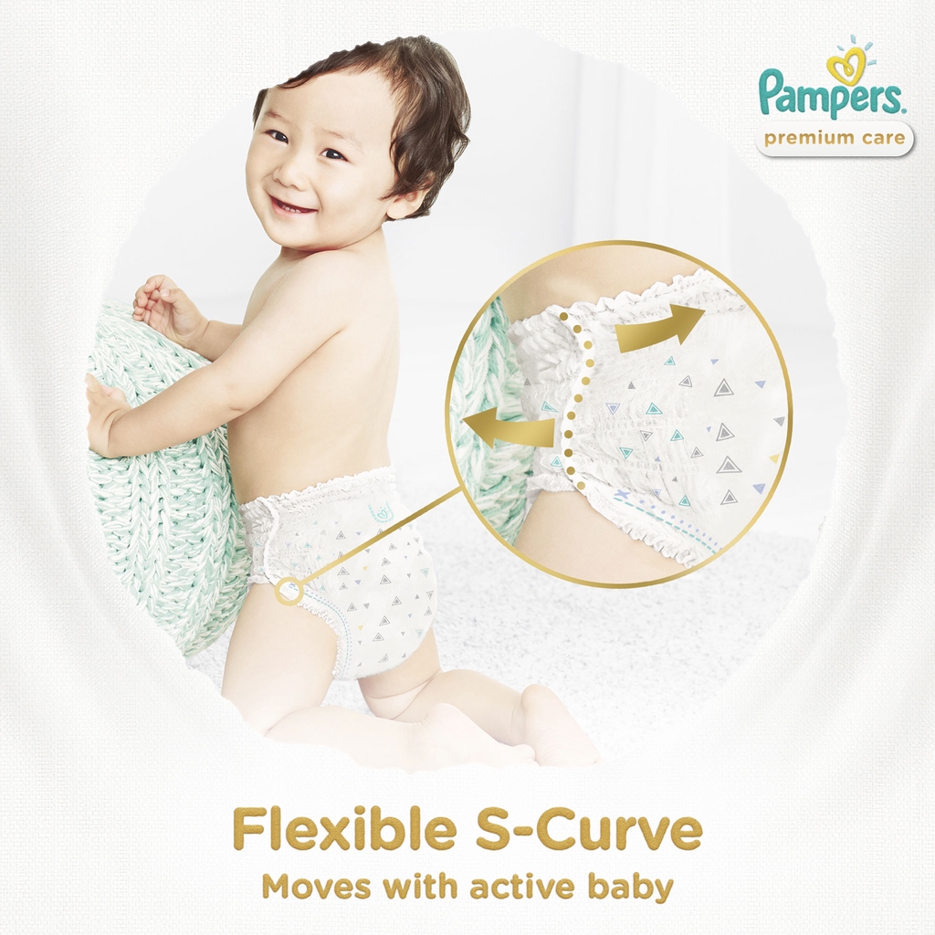 pampers premium care active baby pants