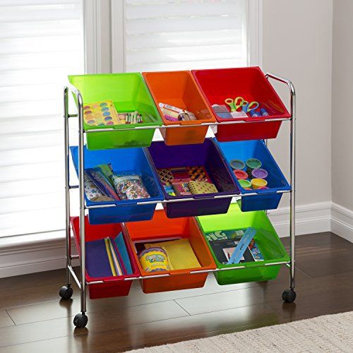 toy bin organiser
