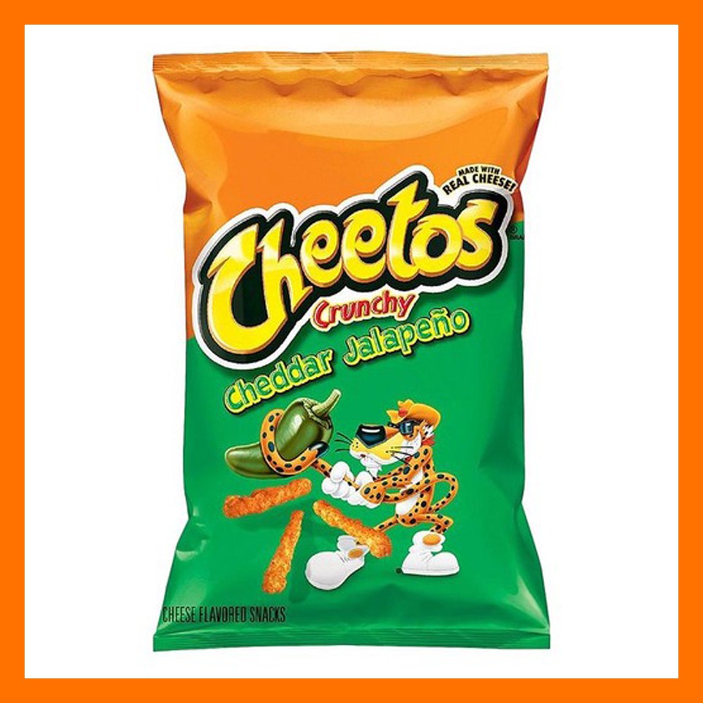 Cheetos Cheddar Jalapeno Flavored Snack 226.8grams Shopee Philippines