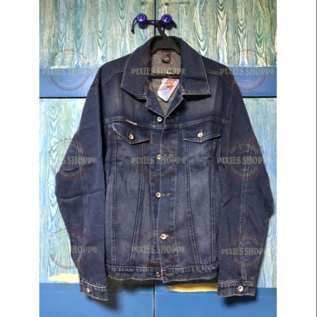 denim jacket no collar mens