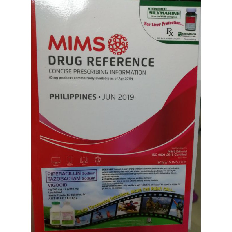 MIMS DRUGS REFERENCE 2019 | Shopee Philippines