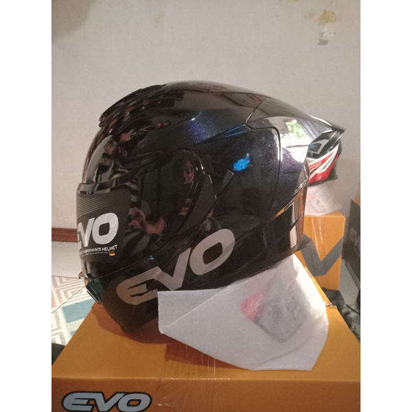 Evo Helmet Gt Pro Mono Color Renegade One Purple And Blue Valiant Ll Onhand Cod With Freebis Shopee Philippines